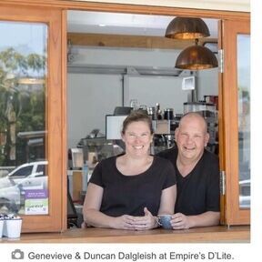 Owners of general store Empire's D'Lite